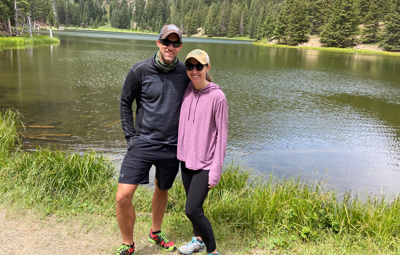 Hike to Middle Fork Lake Carson National Forest