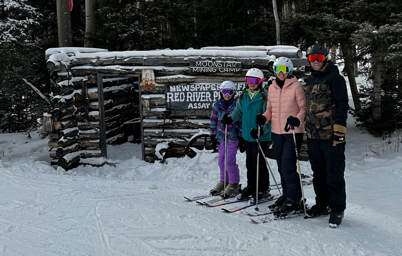 Moon Star Mining Camp at Red River Ski Area